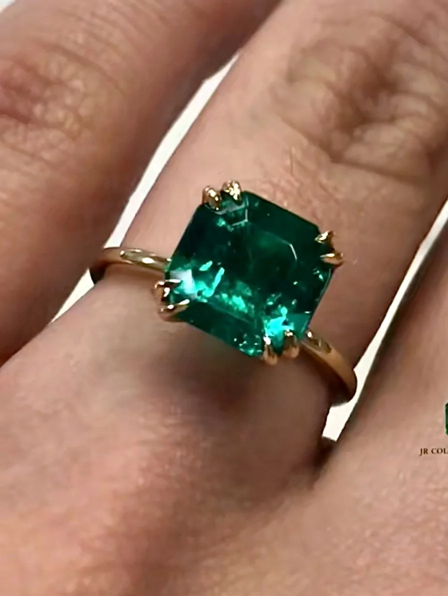 Emerald ring commission